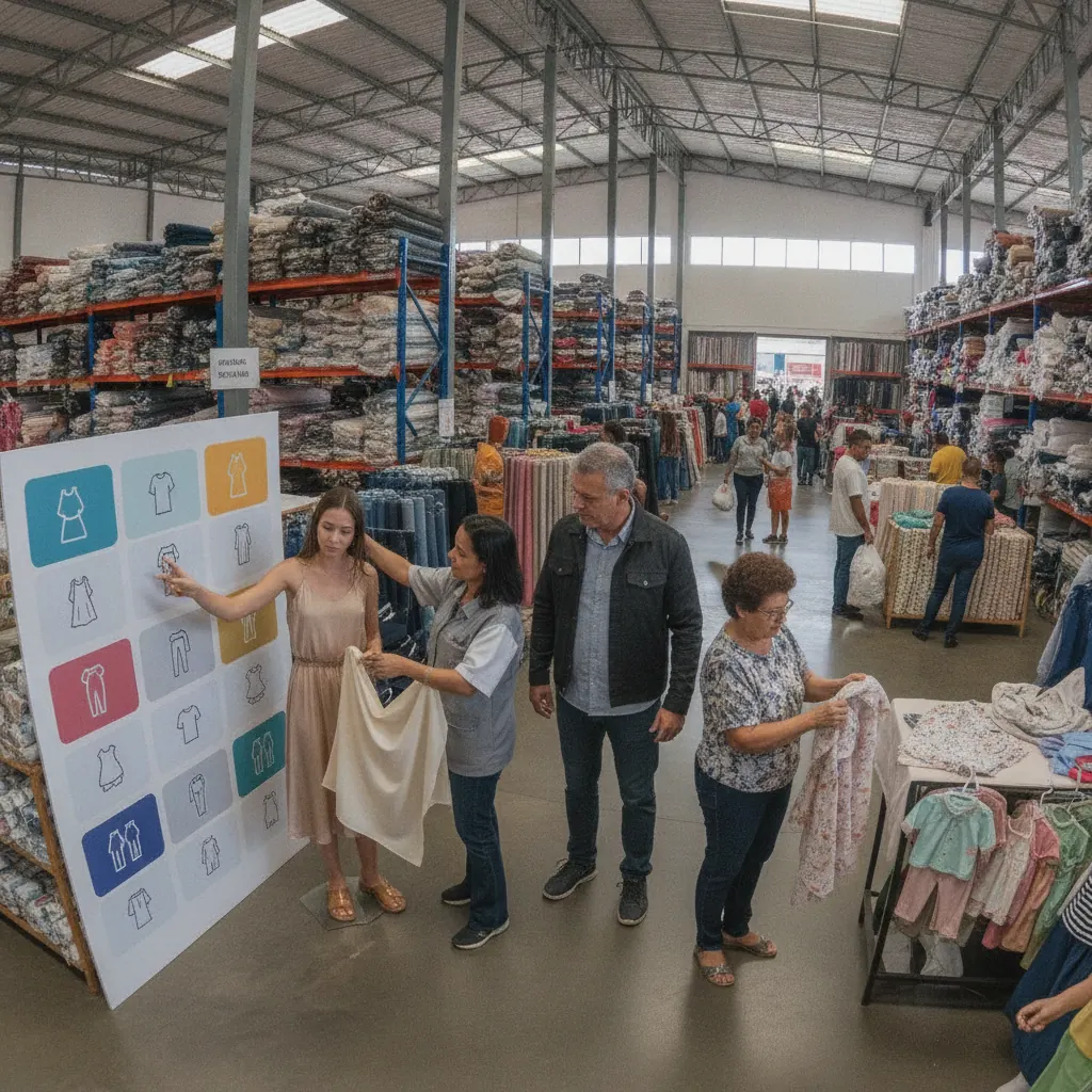 Como escolher tecido para cada tipo de roupa em Goiânia