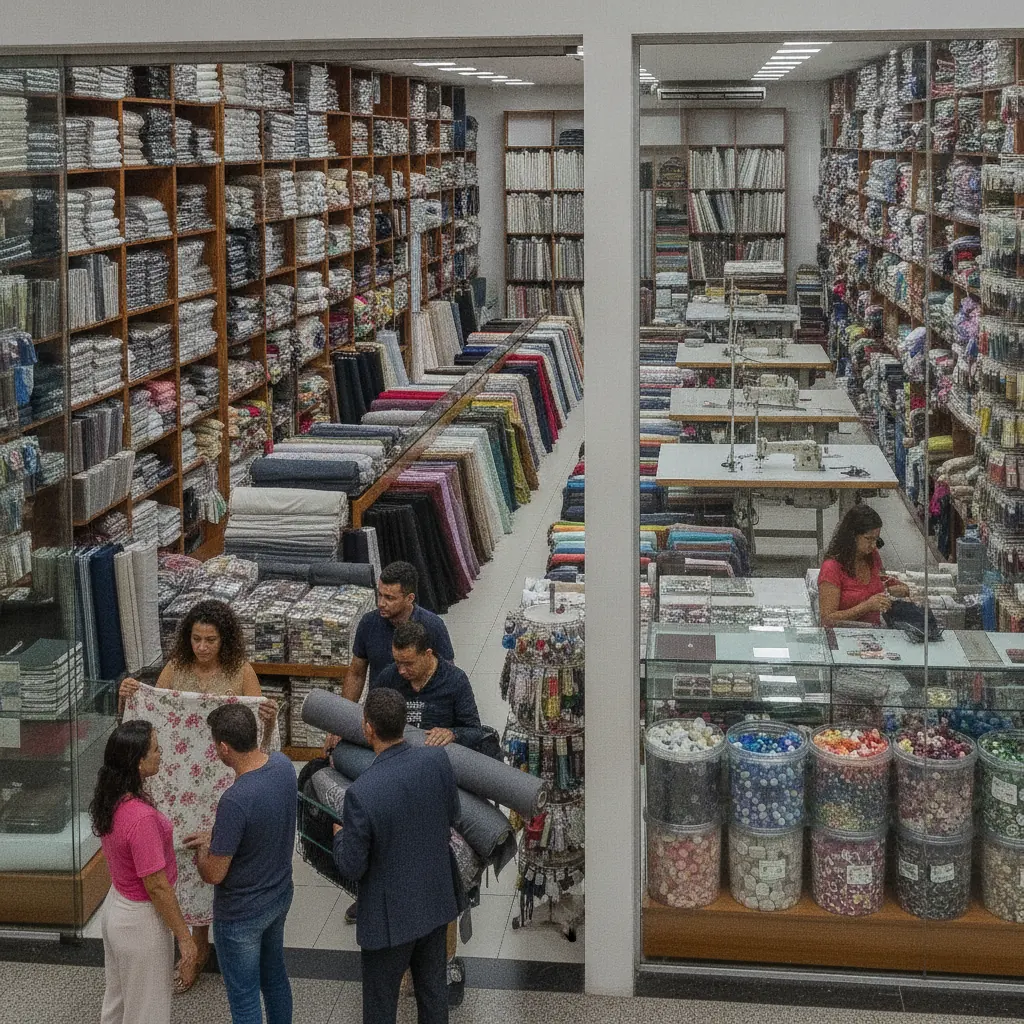 O Que Vende em uma Loja de Tecidos em Goiânia